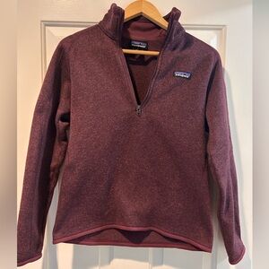 Patagonia Women's Better Sweater® 1/4-Zip Fleece Chicory Red
Size Small